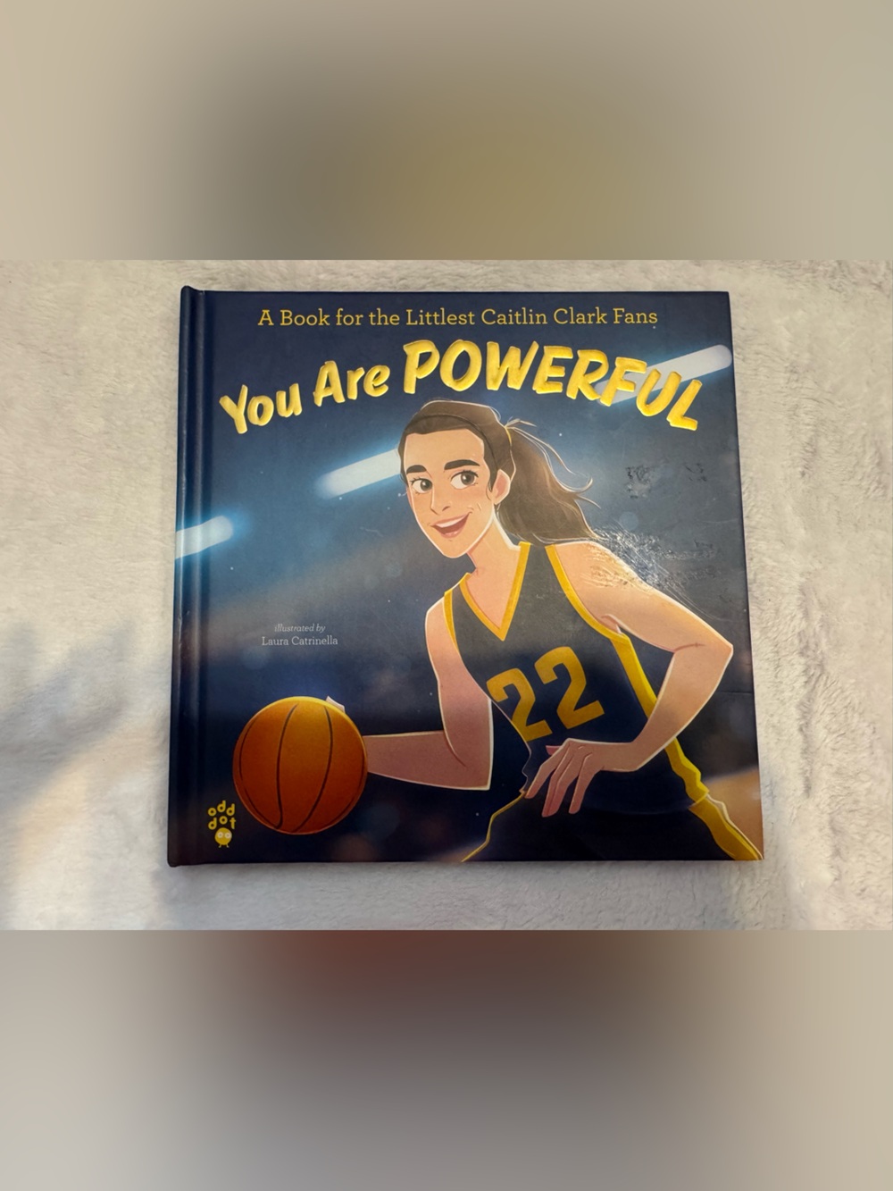 You Are Powerful - Navy & Yellow Inspirational Children's Book